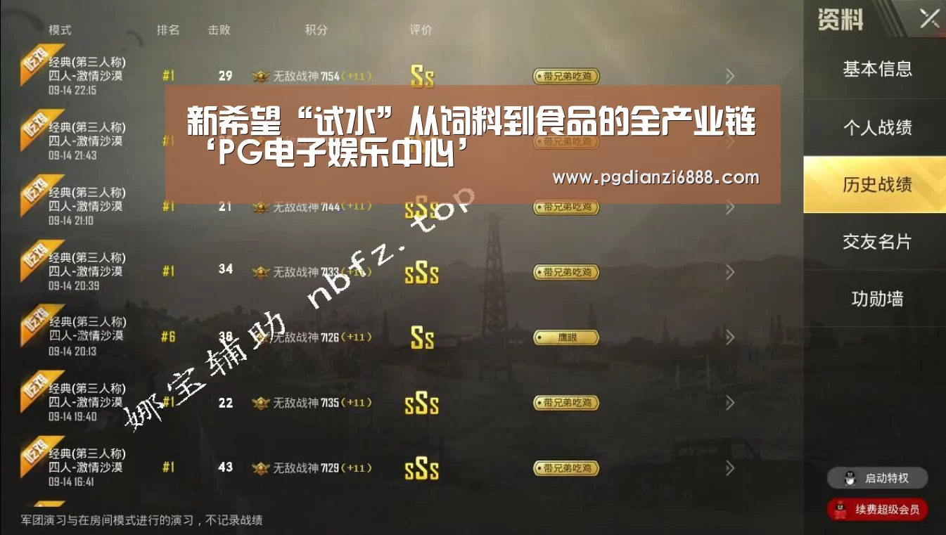 新希望“试水”从饲料到食品的全产业链‘PG电子娱乐中心’(图1) PG电子娱乐中心